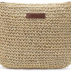 Straw Clutch Bags for Women Shoulder Bag Crossbody Bag Summer Beach Straw Bag Ha